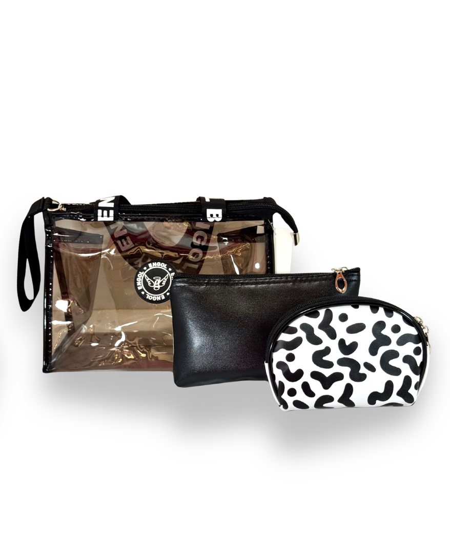 3-Pcs Cosmetic Bag Set CEN-936