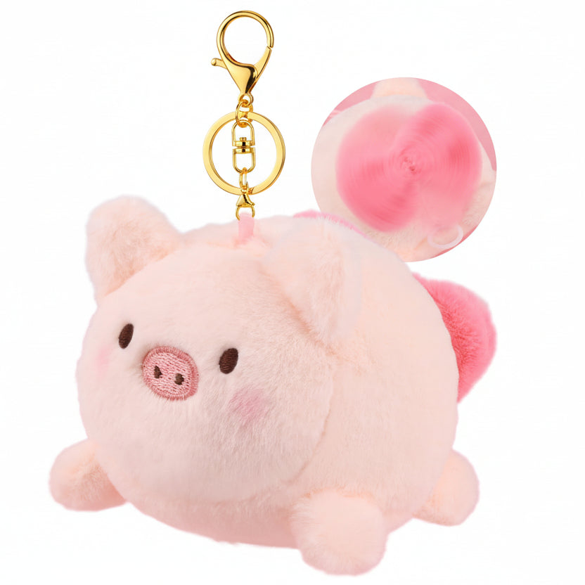 Wind-Up Plush Keychain- CA107