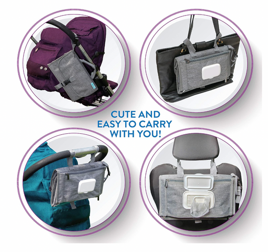 Cambiador plegable para bebé: imprescindible para viajar (REF: P2030)