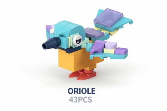 **Juego de bloques de construcción de lápiz y sacapuntas de la serie Animal (CA212)