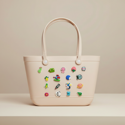 Waterproof Rubber Beach Tote Bag - Medium (G506)