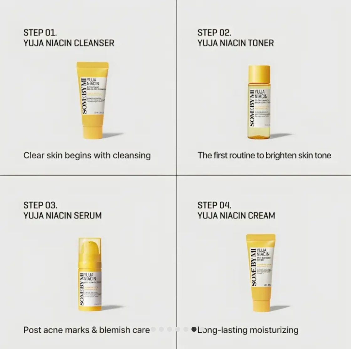 Some By Mi Yuja Niacin Anti-Blemish Starter Kit (Travel Size)