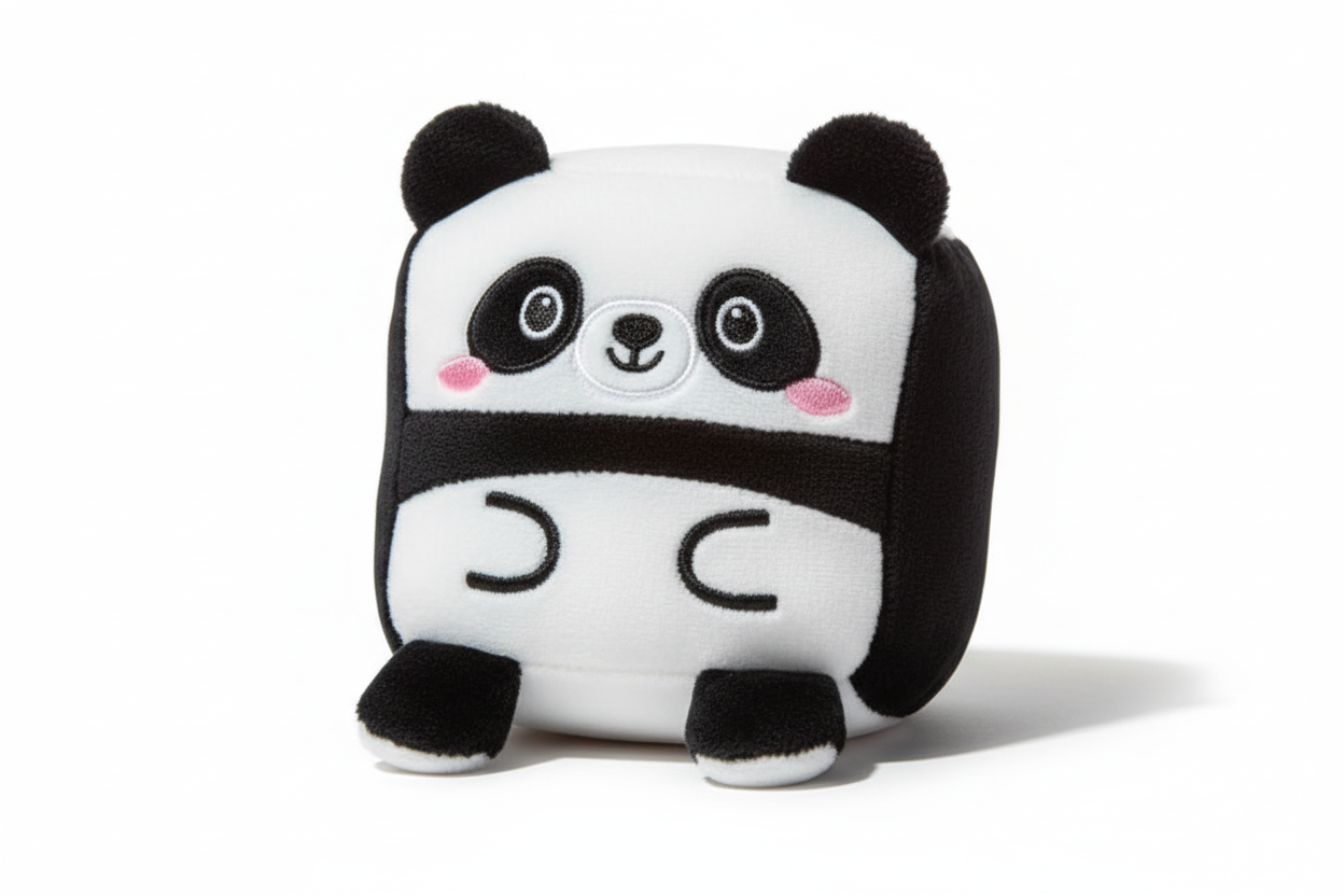 Square Animal Plush β Panda and Fox Designs CA372
