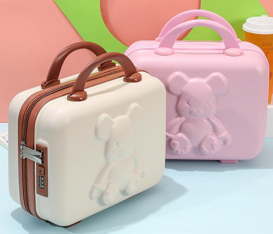 Large Cosmetic Bag - Teddy