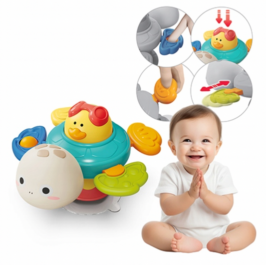 Sensory Turtle Suction Toy for Babies & Toddlers (CA419)