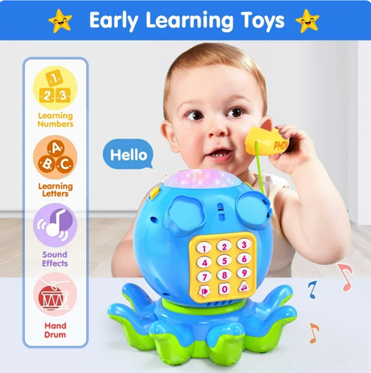 Musical Crawling Octopus CA427