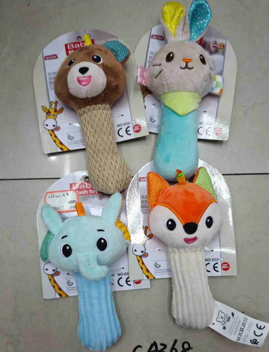 Sonajero de peluche para bebé CA368