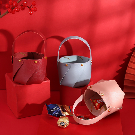 Mini bolso plegable de piel sintética - CA066