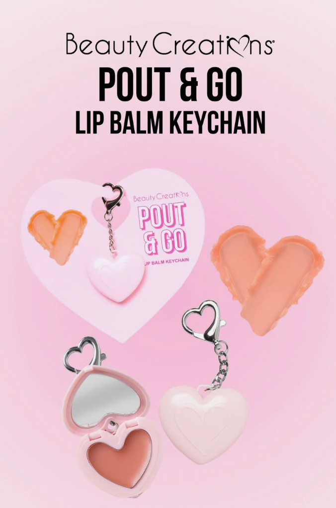 POUT & GO -LIP BALM KEYCHAIN - PAG-LBK
