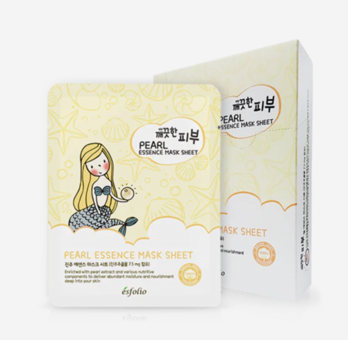Pearl Essence Mask Sheet - ESFOLIO