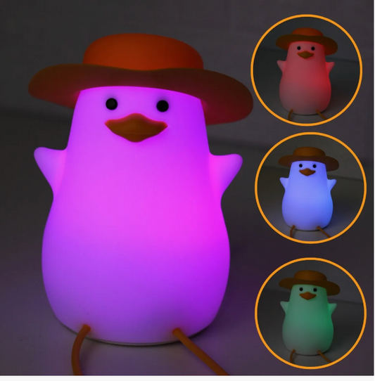 Rechargeable Duck Silicone Lamp