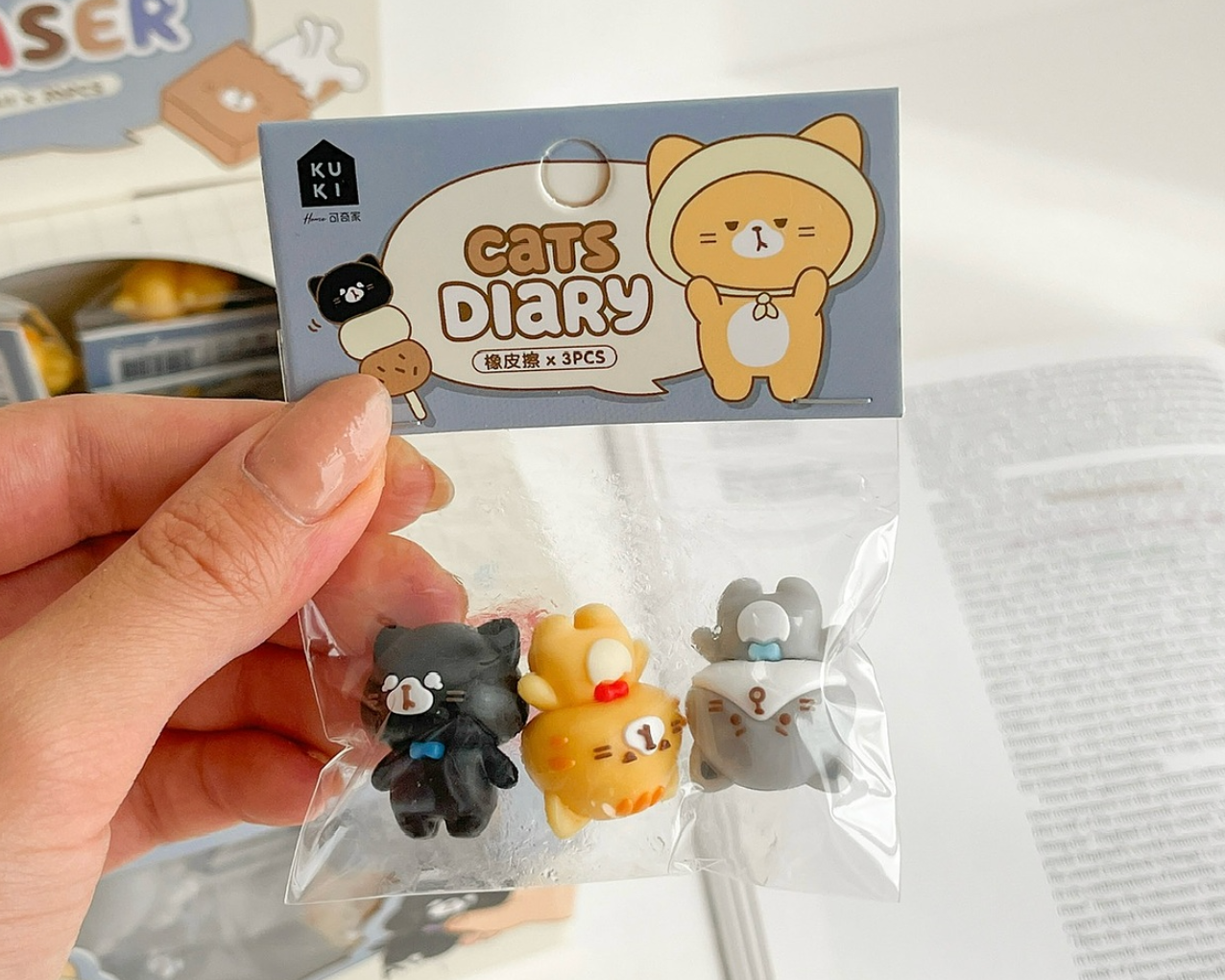 Eraser – Cat Shape Ref:KK-7411