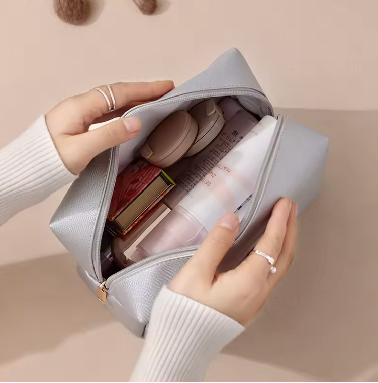 PU Leather Cosmetic Bag