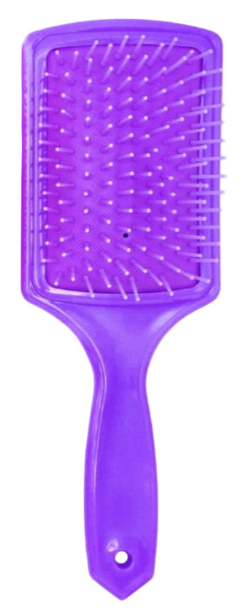 Paddle Hair Brush – Hot Pink & Purple