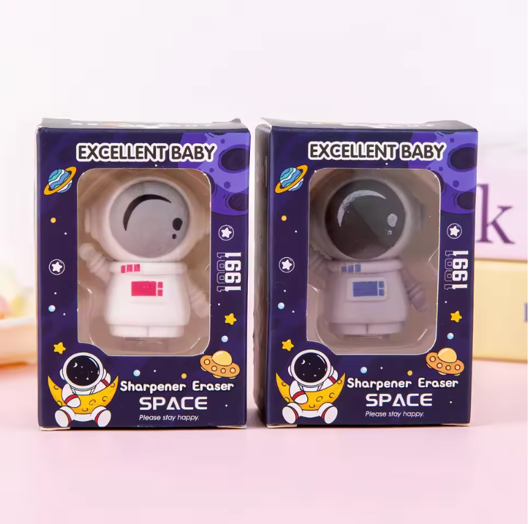 Astronaut Eraser & Sharpener