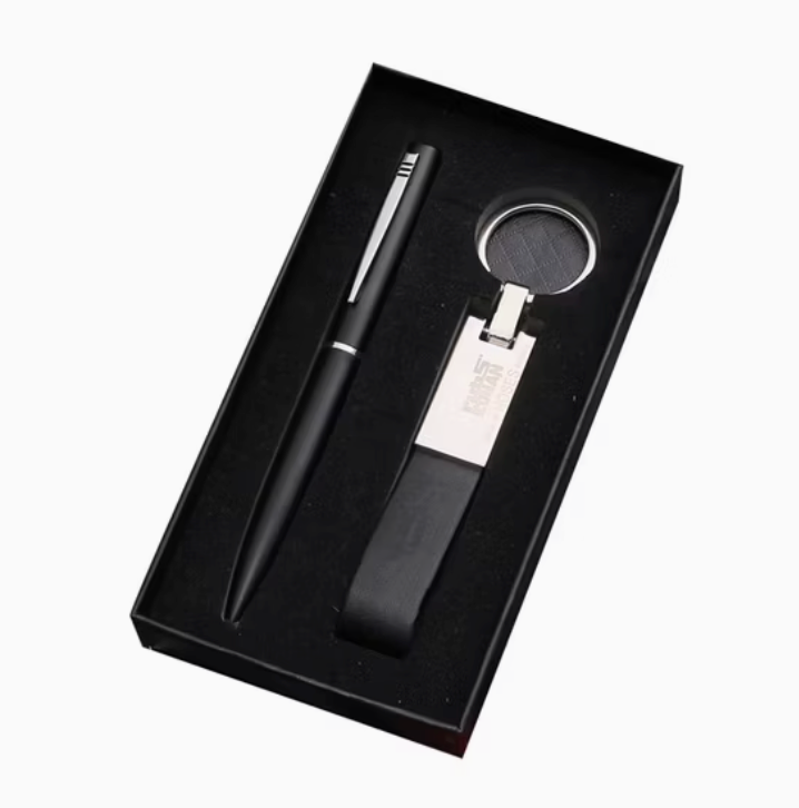 Luxury Pen & Keychain Gift Set – Customizable, Perfect Gift for Men