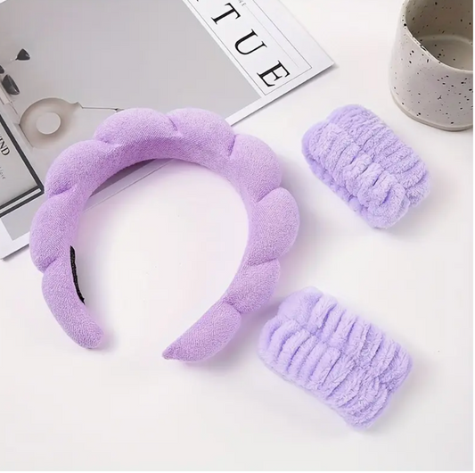 Bubble Spa Headband + Wristbands – CA-108