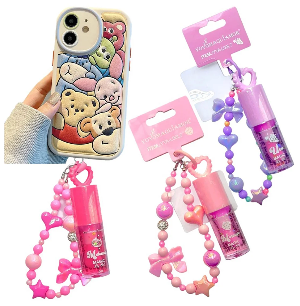 Magic Lip Oil with Bead Charm SB S111