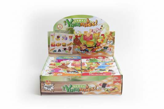 Yummies Food-Themed Building Blocks – Creative Brick Toy Set (CA209)