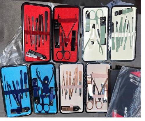 Kit de manicura y pedicura de 12 piezas - 891