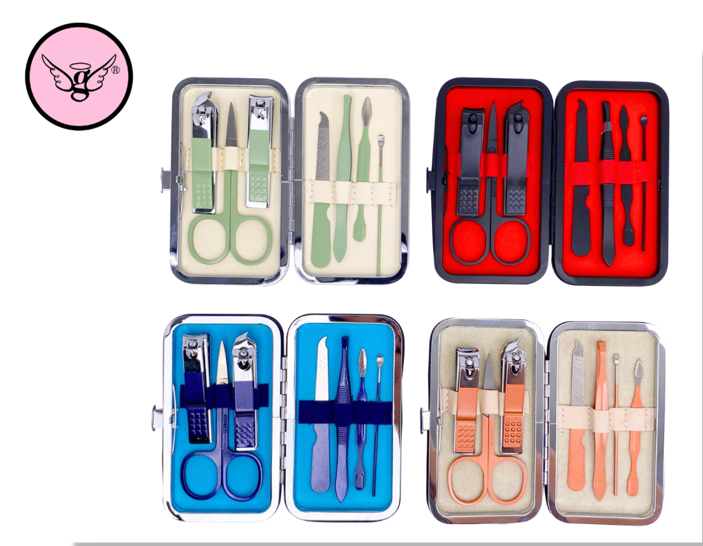 Set de 7 piezas para manicura y pedicura - WMM4707