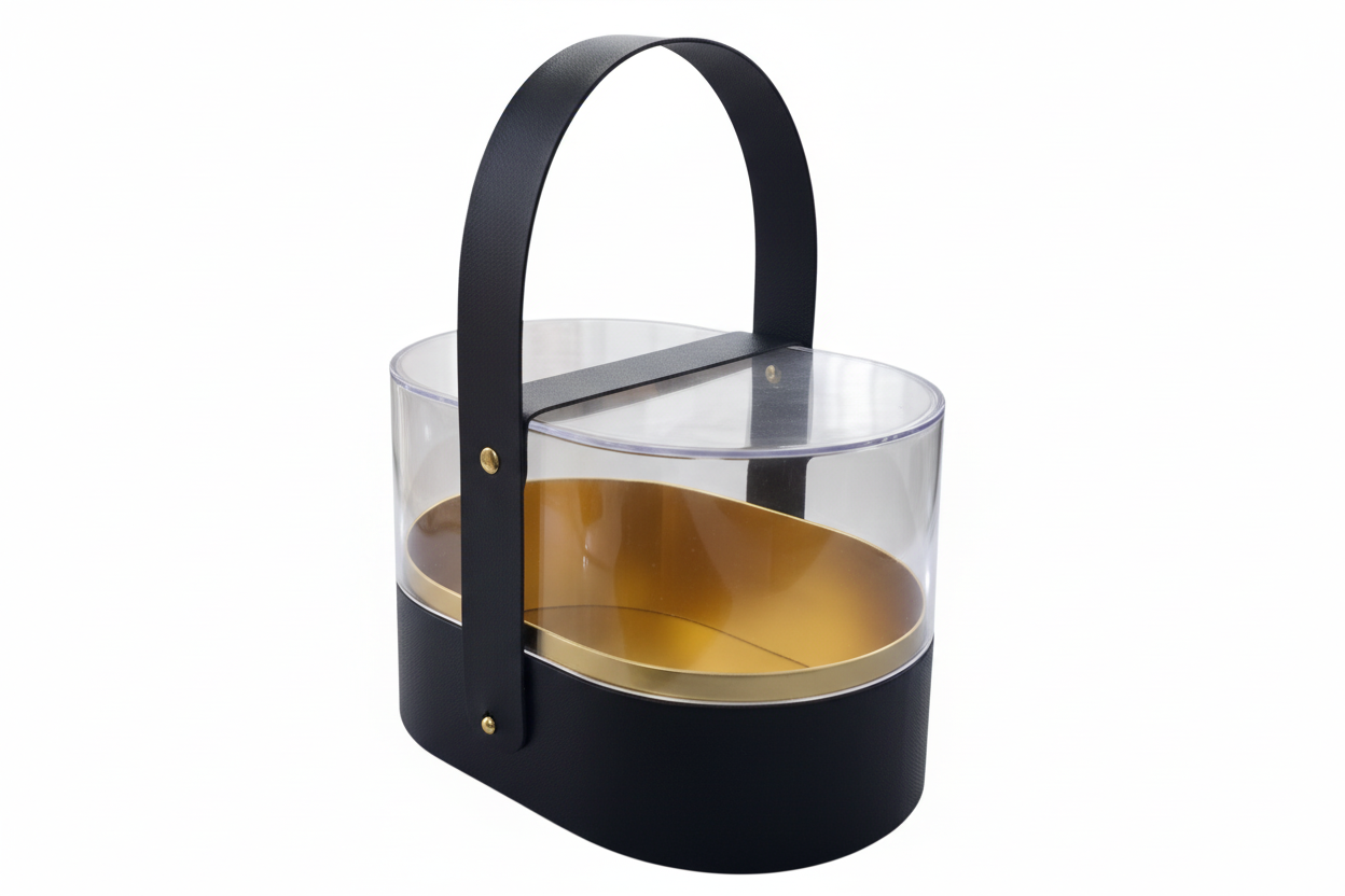 Lujosa caja floral de acrílico/1932-2