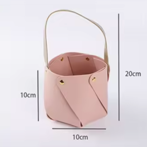 Mini Folded Handbag / PU Leather - CA066