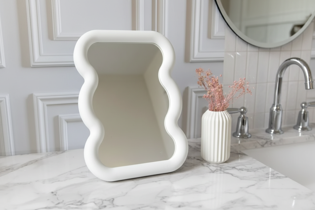 Wavy Border Vanity Mirror – F9
