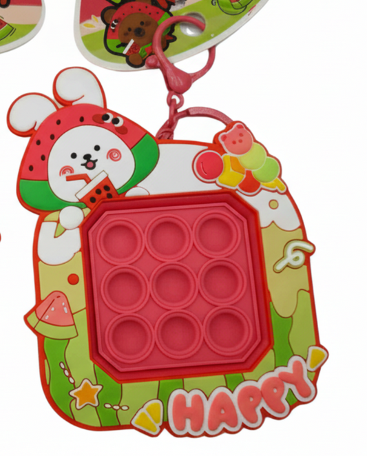 Watermelon Pop-It Fidget Keychain (CA114-6)