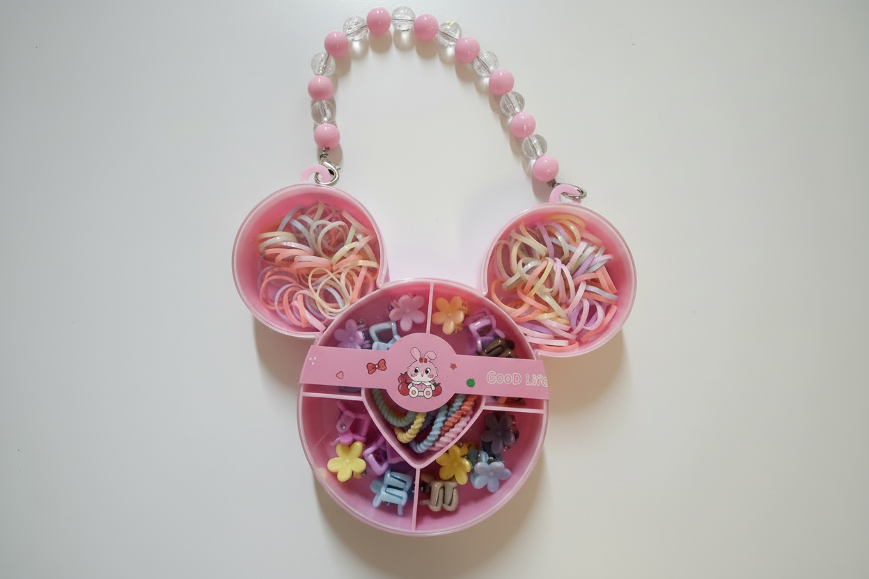 Mouse Shaped Hair Accessories Organizer 2842-01