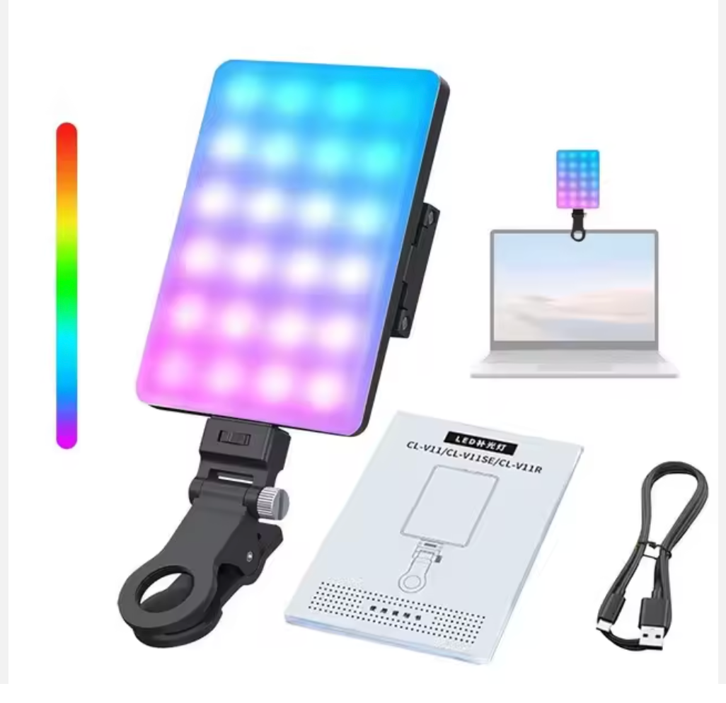 RGB Video Light Kit for Photography & Vlogging - CA255