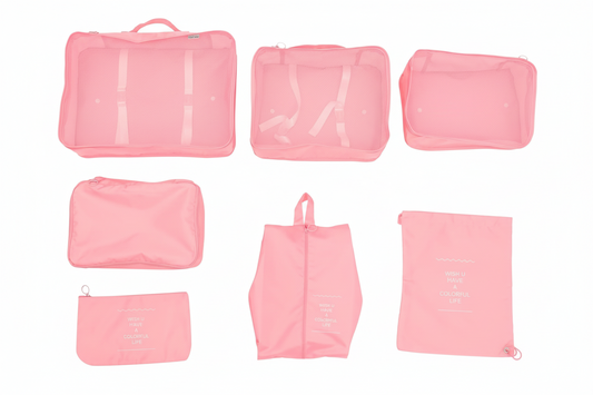 Travel Packing Cubes Set – 7 pcs (REF: TK005)