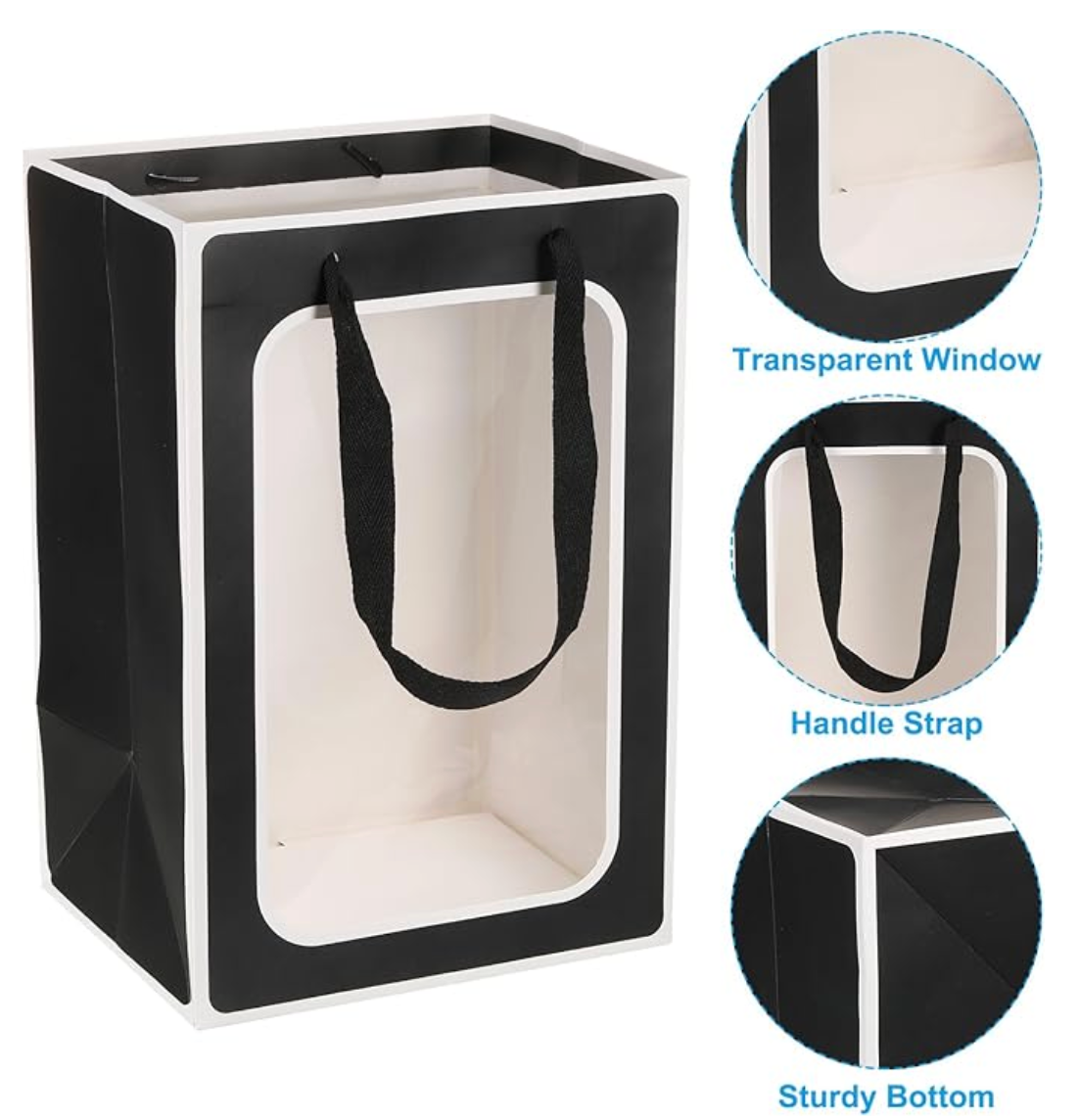 Small Size Clear Window Paper Gift Box (597-03)