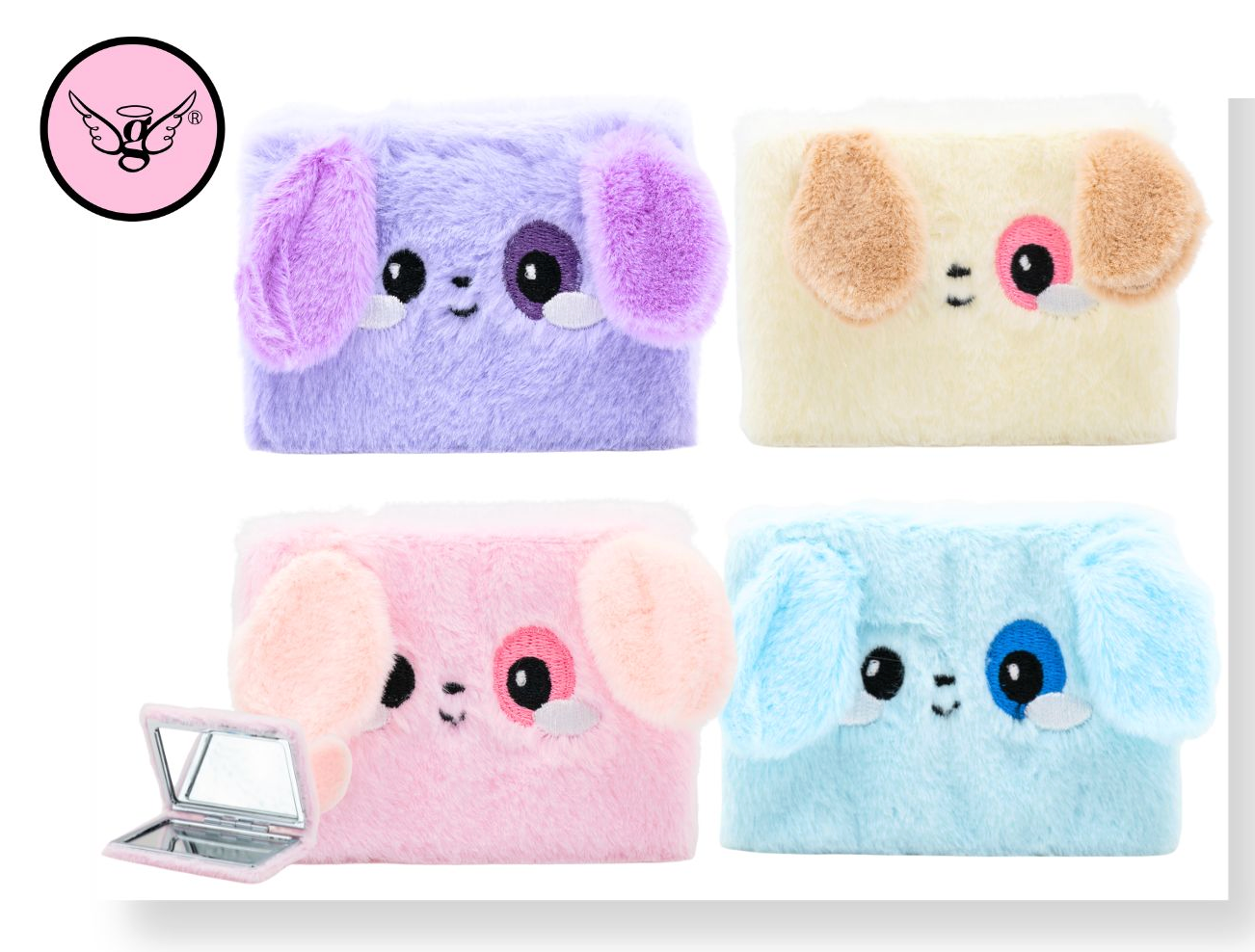 Fluffy Puppy Mirror - M-2608