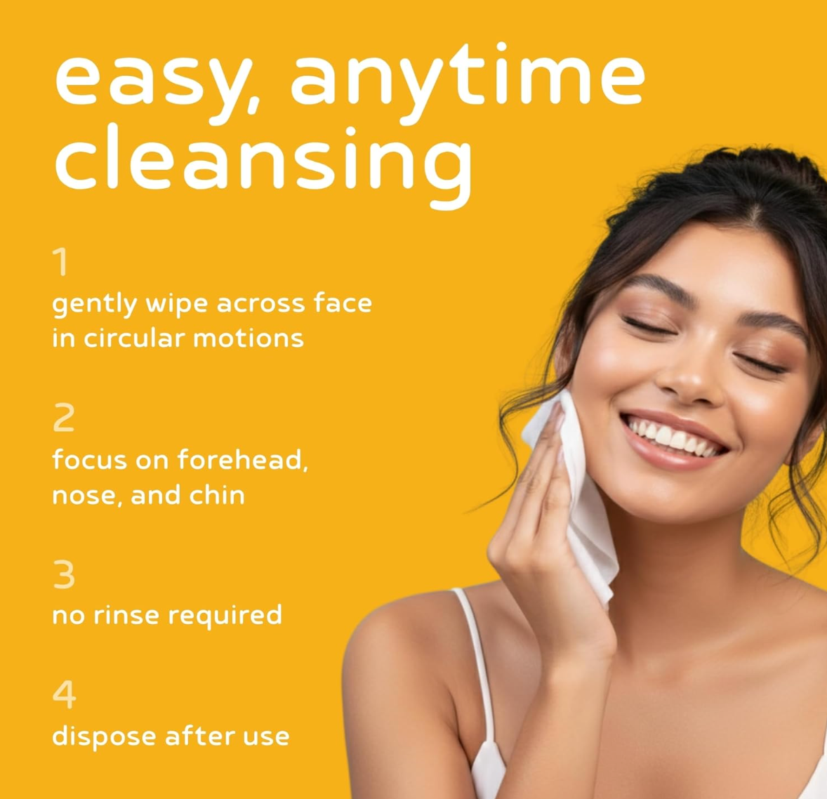 Chamomile CleanCare Cleansing Wipes.