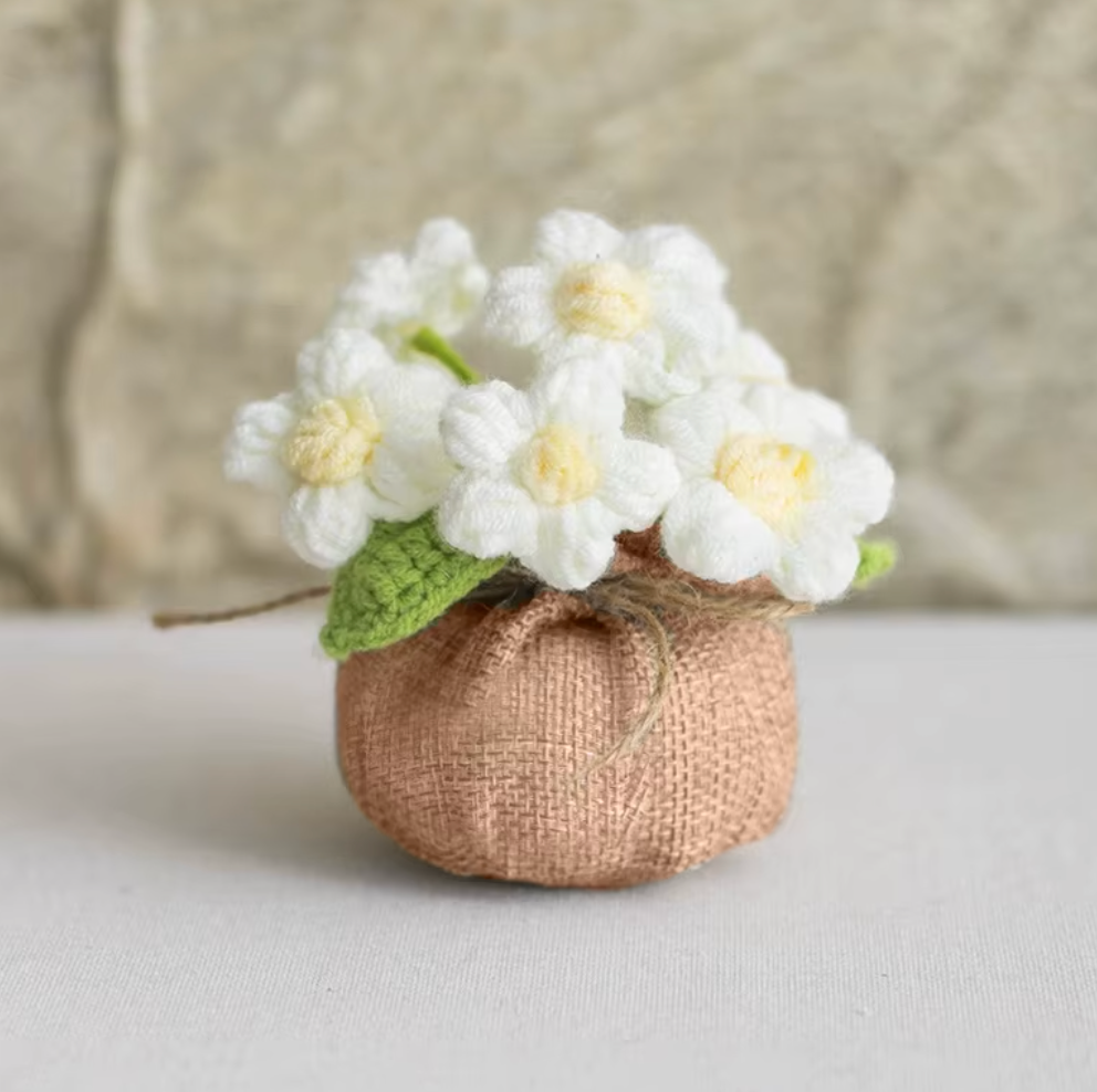 Crochet Flower – Handmade Home Decor CA473🌸
