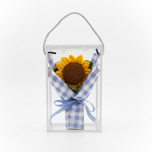 Handmade Crochet Sunflower Bouquet 🌻 (CA481-2)