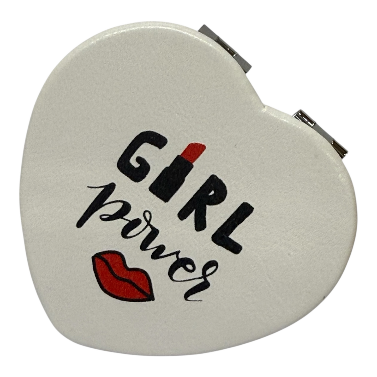 Heart Shaped Pocket Mirror