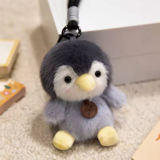 Cute Mini Plush Animal Keychain – Soft Stuffed Keyring (CA343)