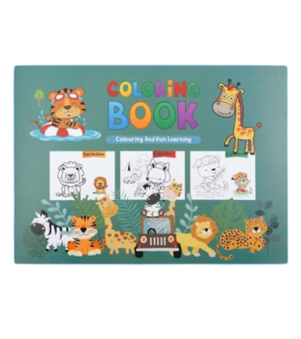 Libro para colorear del zoológico para niños – 16 hojas - TS12388A5-1-4