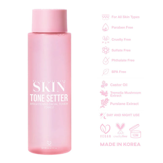 Tone Setter Brightening Facial Toner - Beauty Creations Skin
