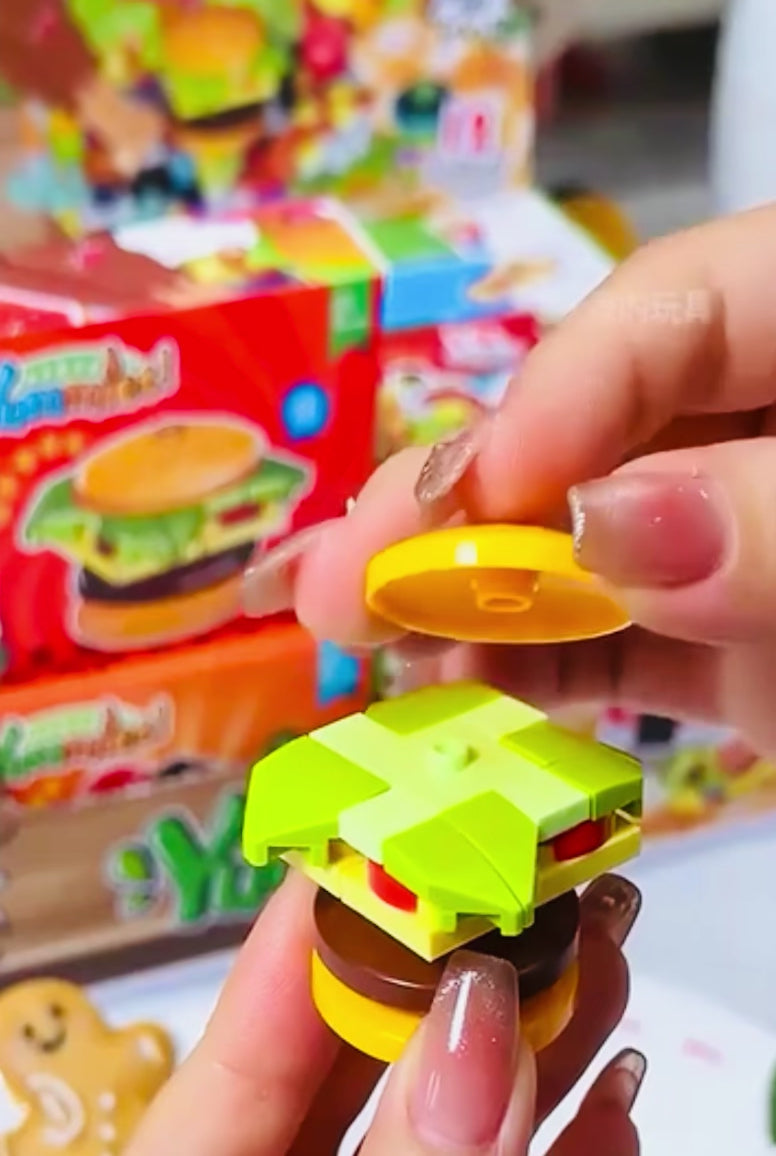 Load video: Yummies Food-Themed Building Blocks – Creative Brick Toy Set (CA209)