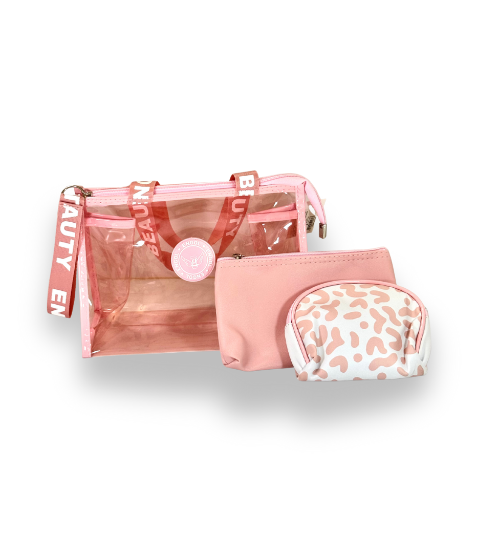 Juego de 3 Bolsas de Cosméticos CEN-936