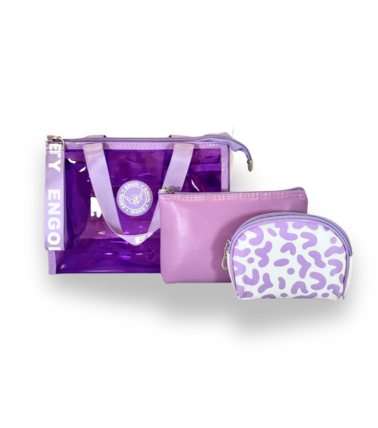 Juego de 3 Bolsas de Cosméticos CEN-936