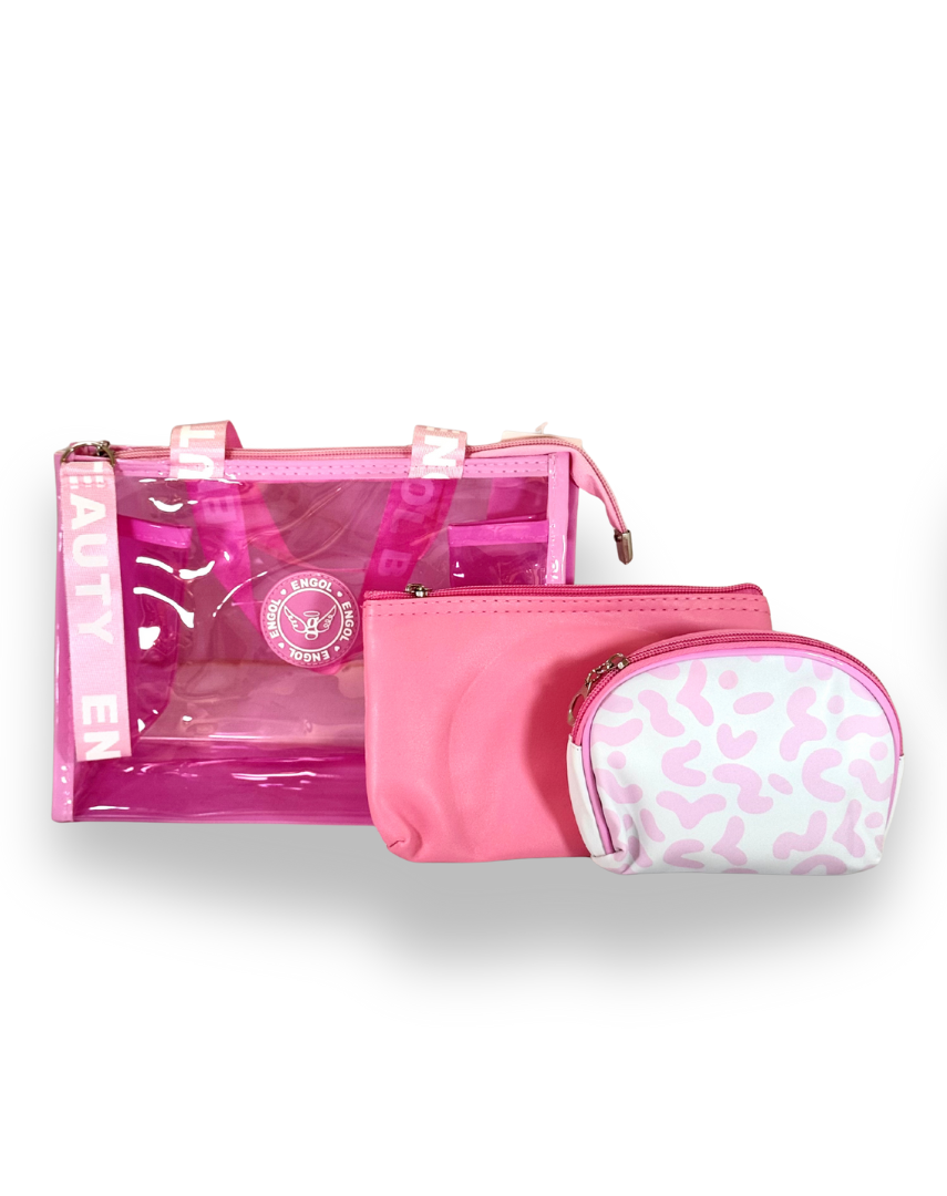 Juego de 3 Bolsas de Cosméticos CEN-936