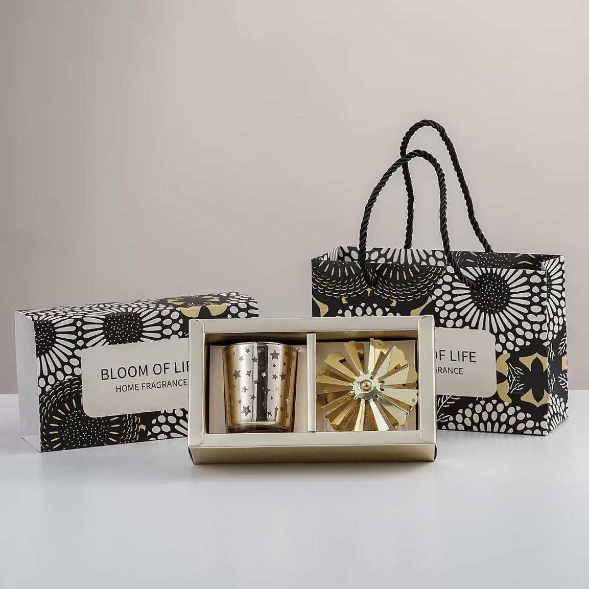 Rotating Aromatherapy Candle Holder - Fairy design CA385