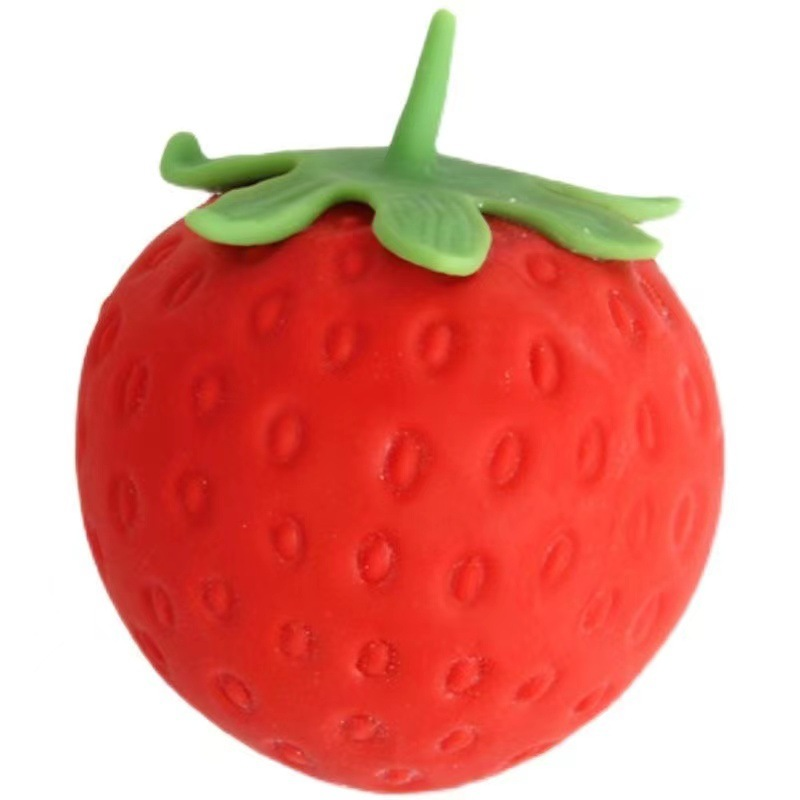 Strawberry Shape Squishy Stress Toy