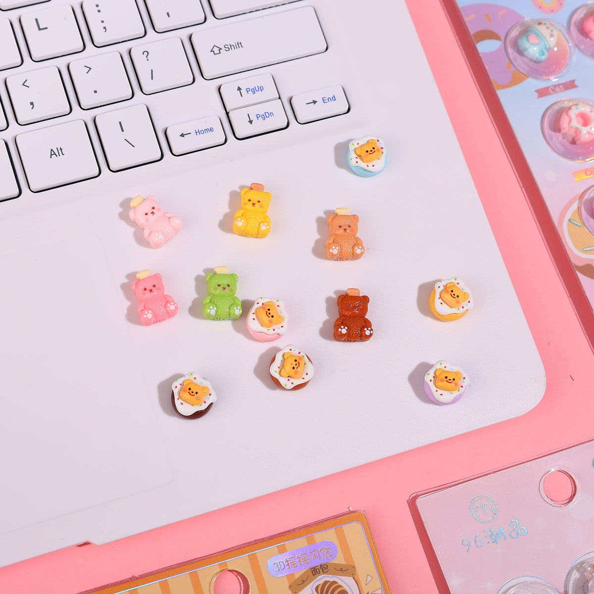 3D Raised Capsule Sticker for Phone Case & Laptop