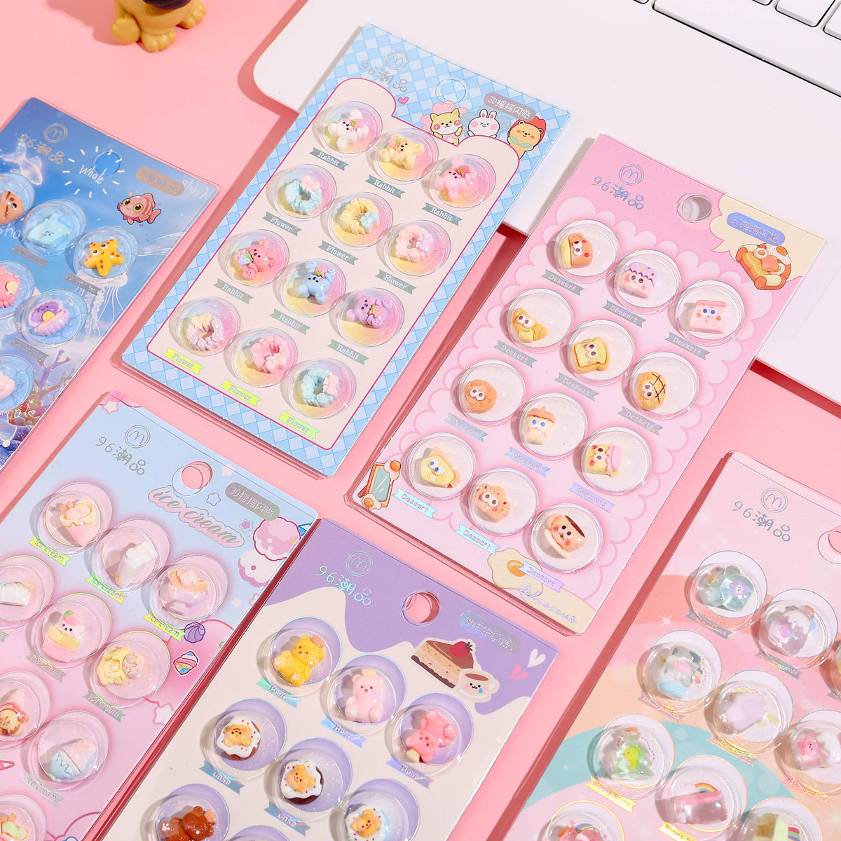 3D Raised Capsule Sticker for Phone Case & Laptop