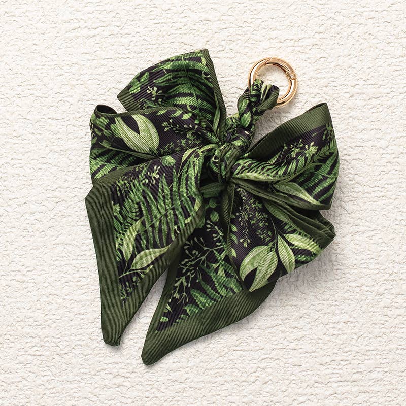 Bow Scarf Bag Charm Keychain 🎀✨